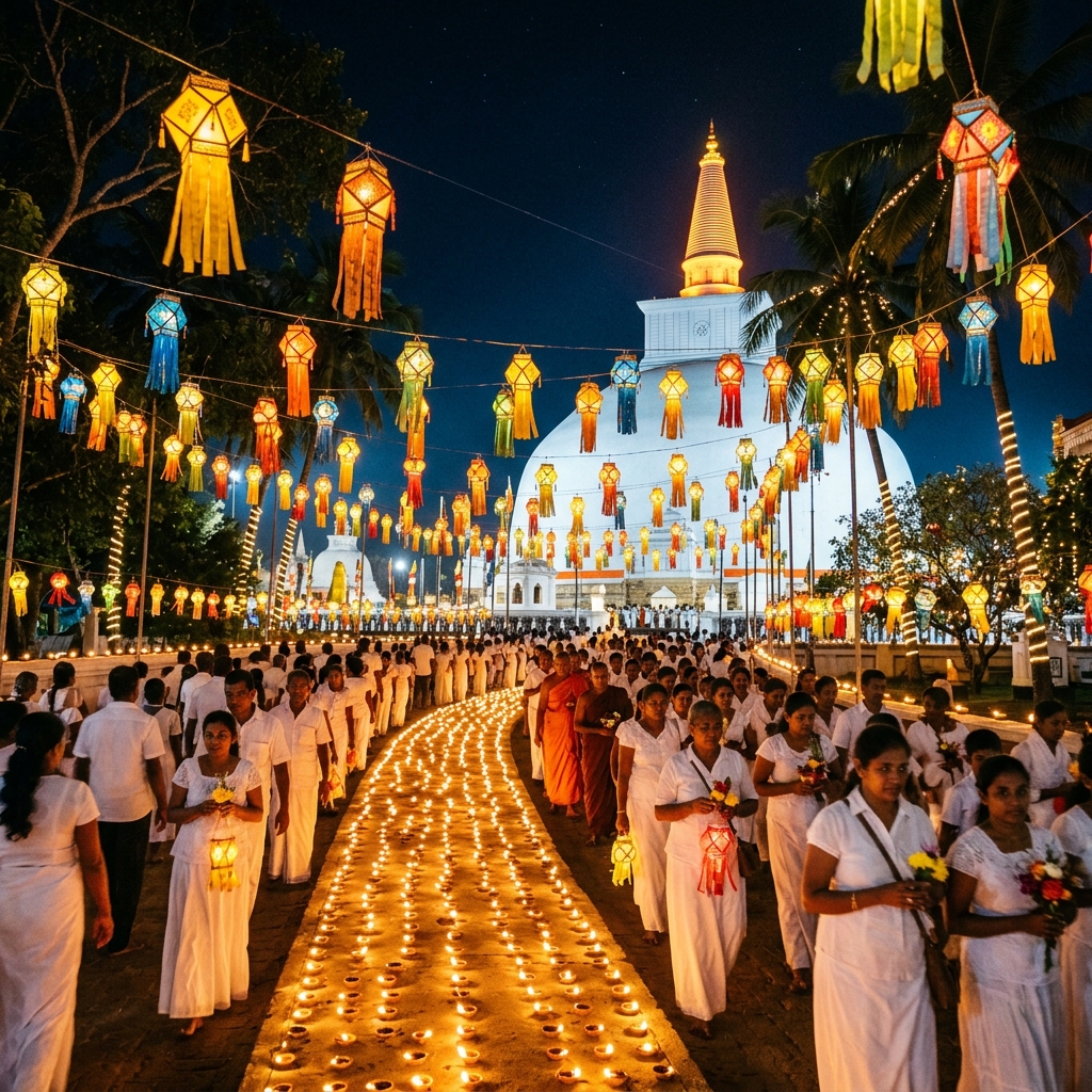 Poson Mihintale Celebration
